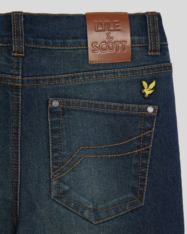 Lyle & Scott Kinder Unterseiten<Kinder 5 Pocket Jeans Indigo