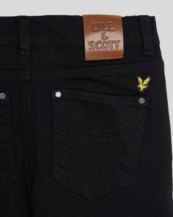 Lyle & Scott Kinder Unterseiten<Kinder 5 Pocket Jeans JetBlack