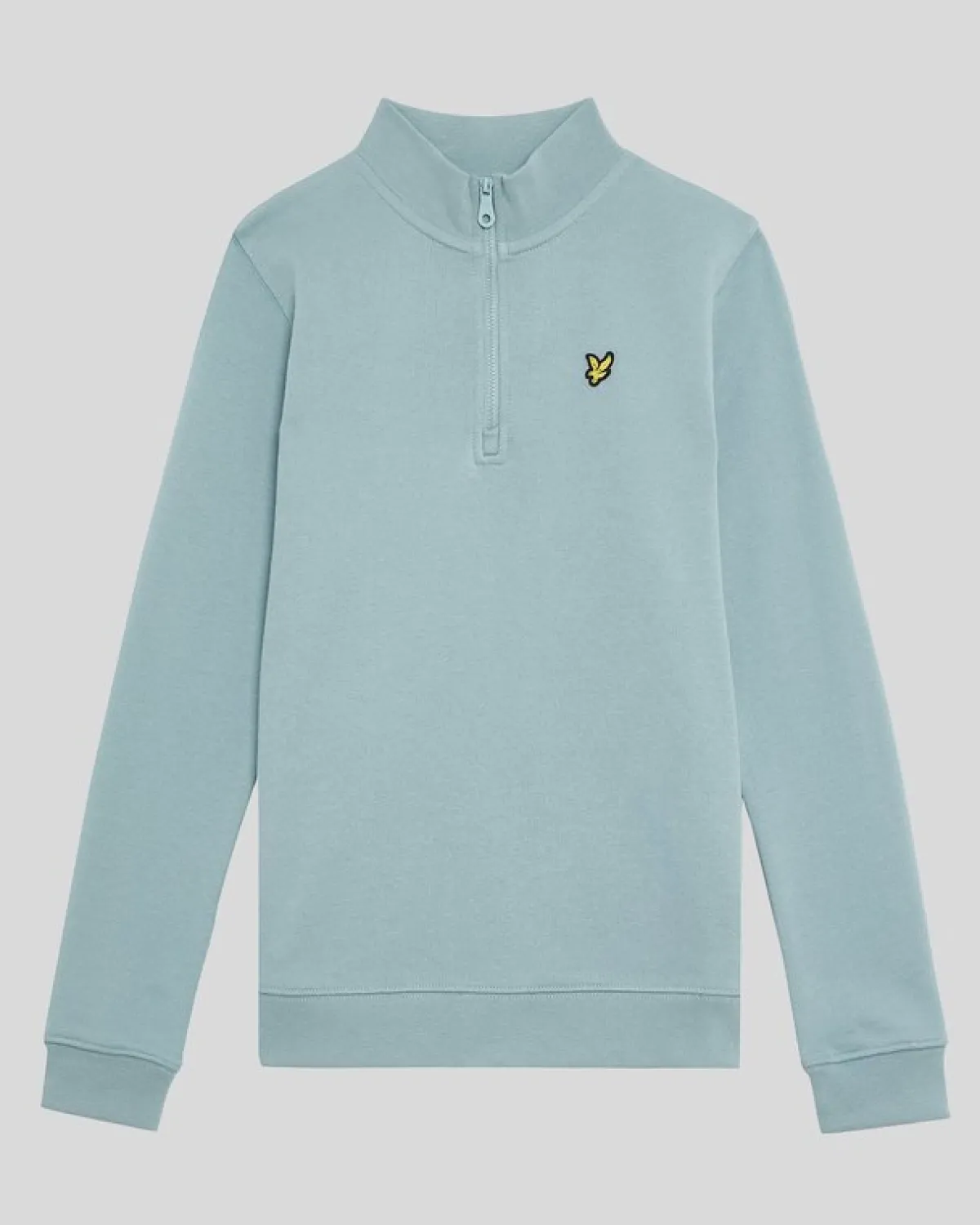 kinder__zip_sweatshirt_0-1.webp Lyle & Scott Kinder Sweatshirts<Kinder 1/4 Zip Sweatshirt BlueSmoke