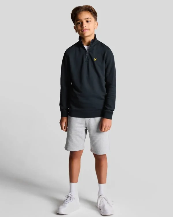 Lyle & Scott Kinder Sweatshirts<Kinder 1/4 Zip Sweatshirt DunkleMarine