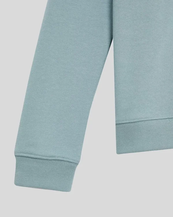 Lyle & Scott Kinder Sweatshirts<Kinder 1/4 Zip Sweatshirt BlueSmoke