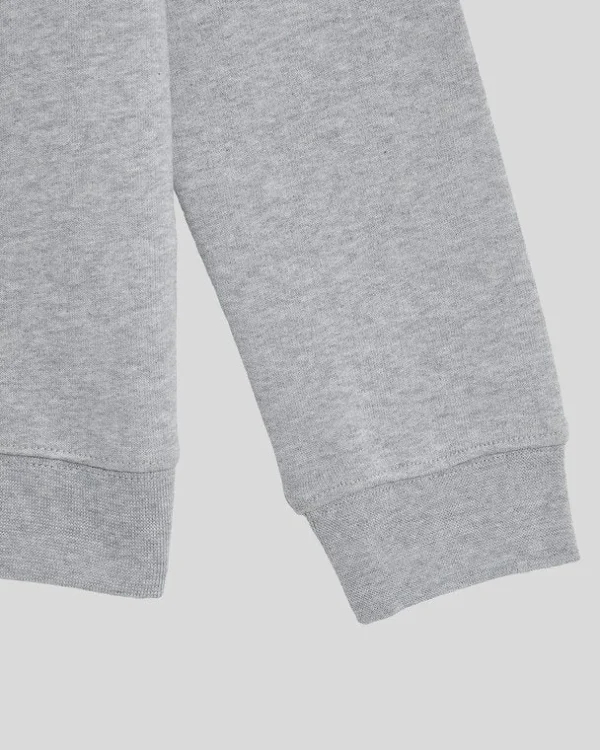 Lyle & Scott Kinder Sweatshirts<Kinder 1/4 Zip Sweatshirt LightGreyMarl