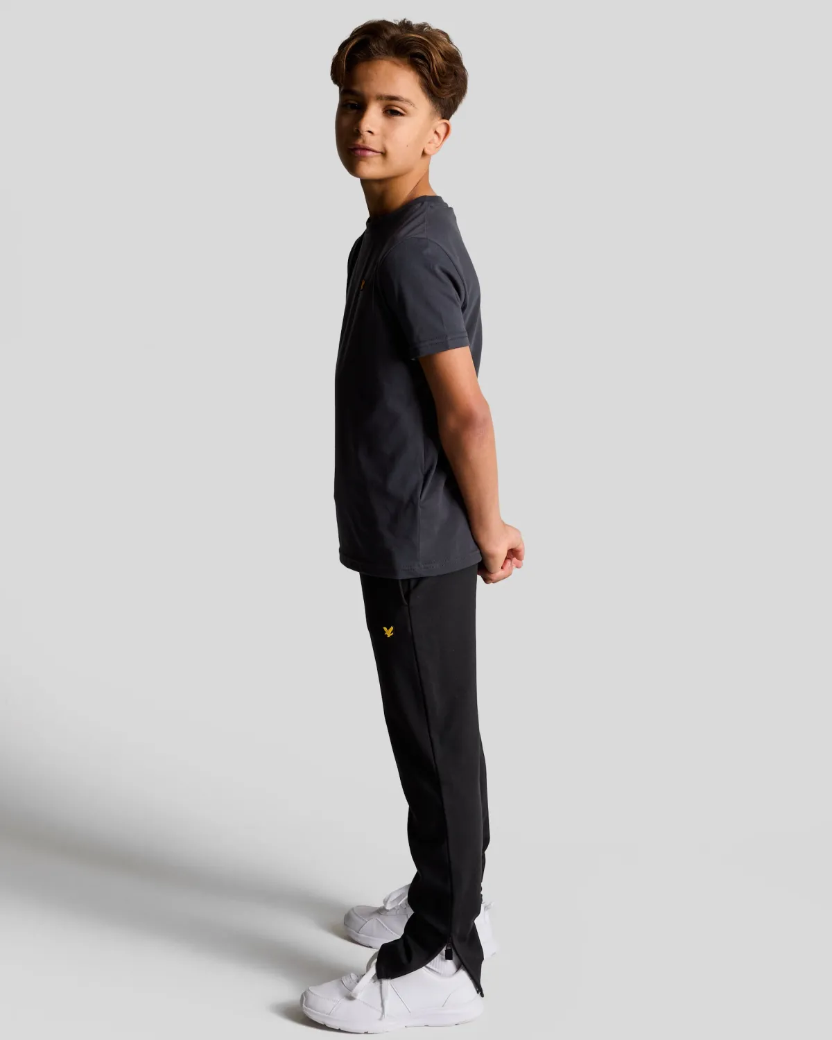 kinder_fly_fleece_jogger_1-1.webp Lyle & Scott Kinder Unterseiten<Kinder Fly Fleece Jogger Pechschwarz