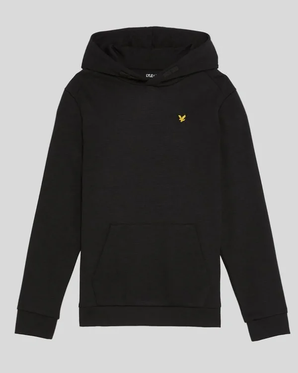 Lyle & Scott Kinder Kapuzenpullover<Kinder Fly Fleece Kapuzenpullover Pechschwarz