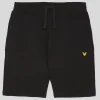 Lyle & Scott Kinder Unterseiten<Kinder Fly Fleece Short Pechschwarz