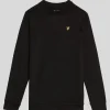 Lyle & Scott Kinder Sweatshirts<Kinder Fly Fleece Sweatshirt mit Rundhalsausschnitt Pechschwarz