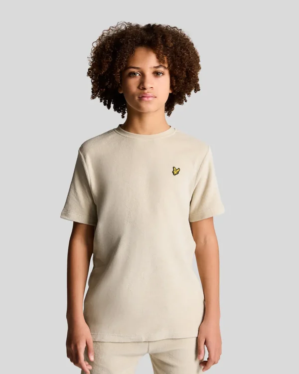Lyle & Scott Kinder Polos & T-shirts<Kinder Frottee-T-Shirt