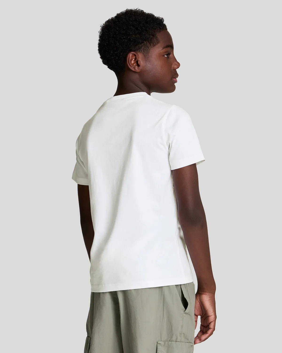 kinder_grafik_eagle_tshirt_2.webp Lyle & Scott Kinder Polos & T-shirts<Kinder Grafik Eagle T-Shirt White