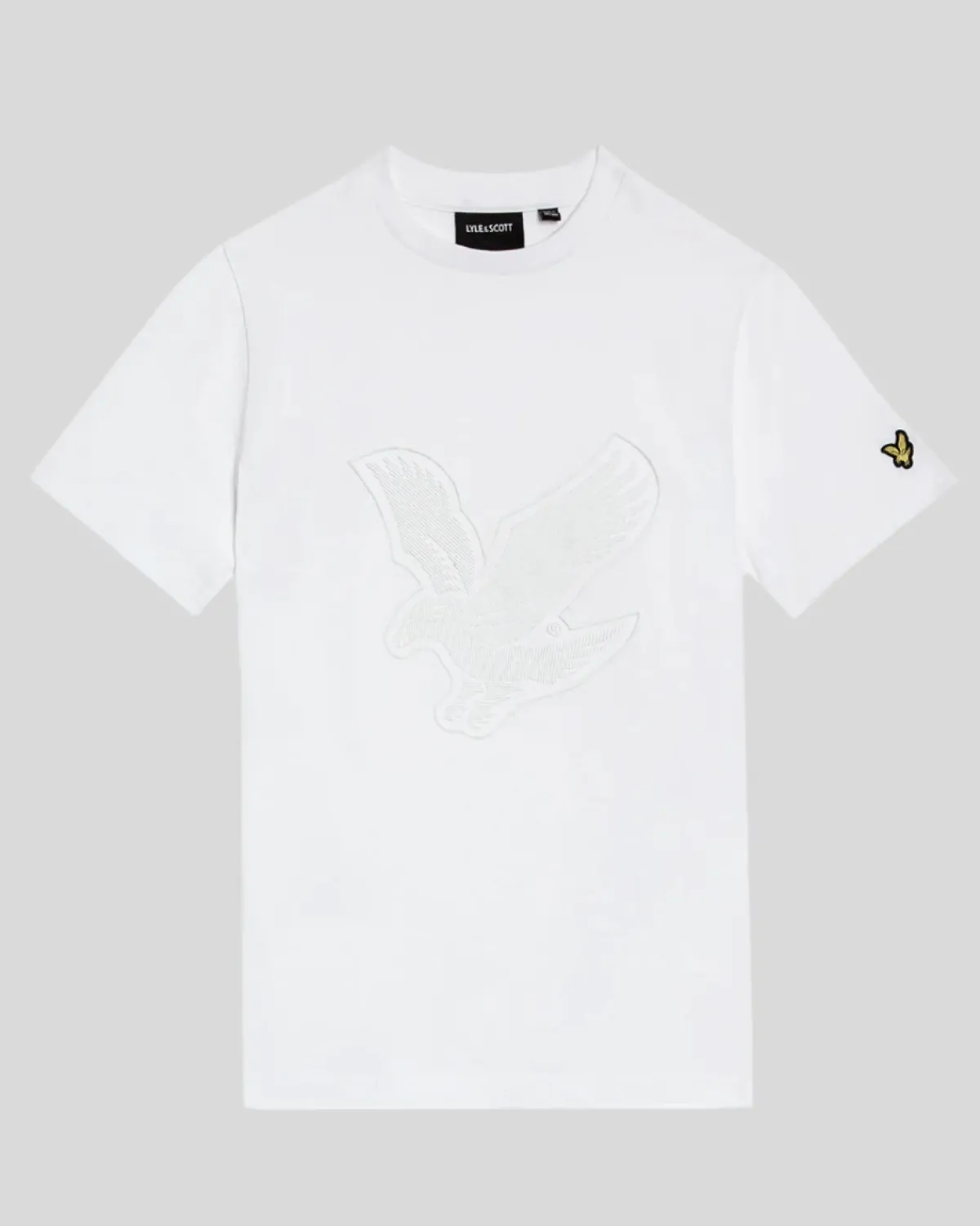 kinder_grafik_eagle_tshirt_3.webp Lyle & Scott Kinder Polos & T-shirts<Kinder Grafik Eagle T-Shirt White