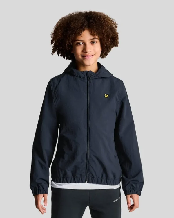 Lyle & Scott Kinder Mäntel & Jacken<Kinder Jacke mit Kapuze und Reißverschluss