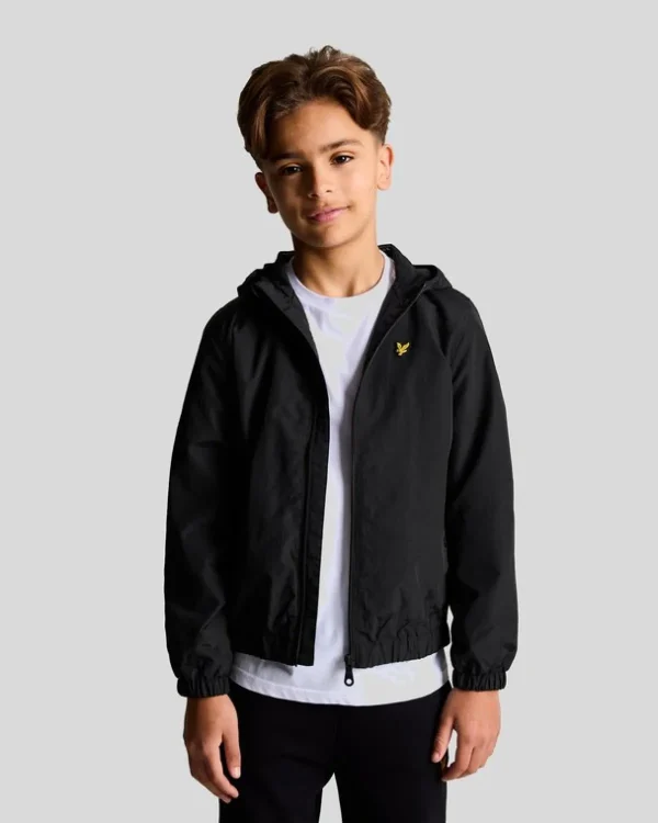 Lyle & Scott Kinder Mäntel & Jacken<Kinder Jacke mit Kapuze und Reißverschluss