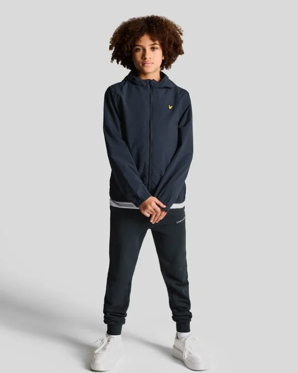 Lyle & Scott Kinder Mäntel & Jacken<Kinder Jacke mit Kapuze und Reißverschluss
