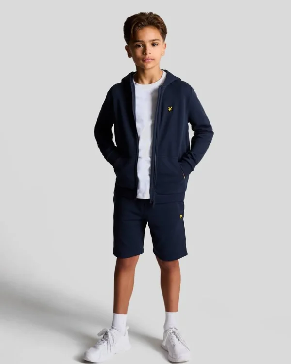 Lyle & Scott Kinder Kapuzenpullover<Kinder Kapuzenpulli mit Reißverschluss Marine
