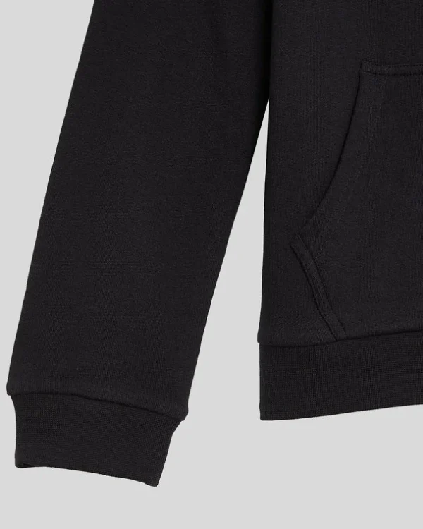 Lyle & Scott Kinder Kapuzenpullover<Kinder Kapuzenpulli mit Reißverschluss Pechschwarz