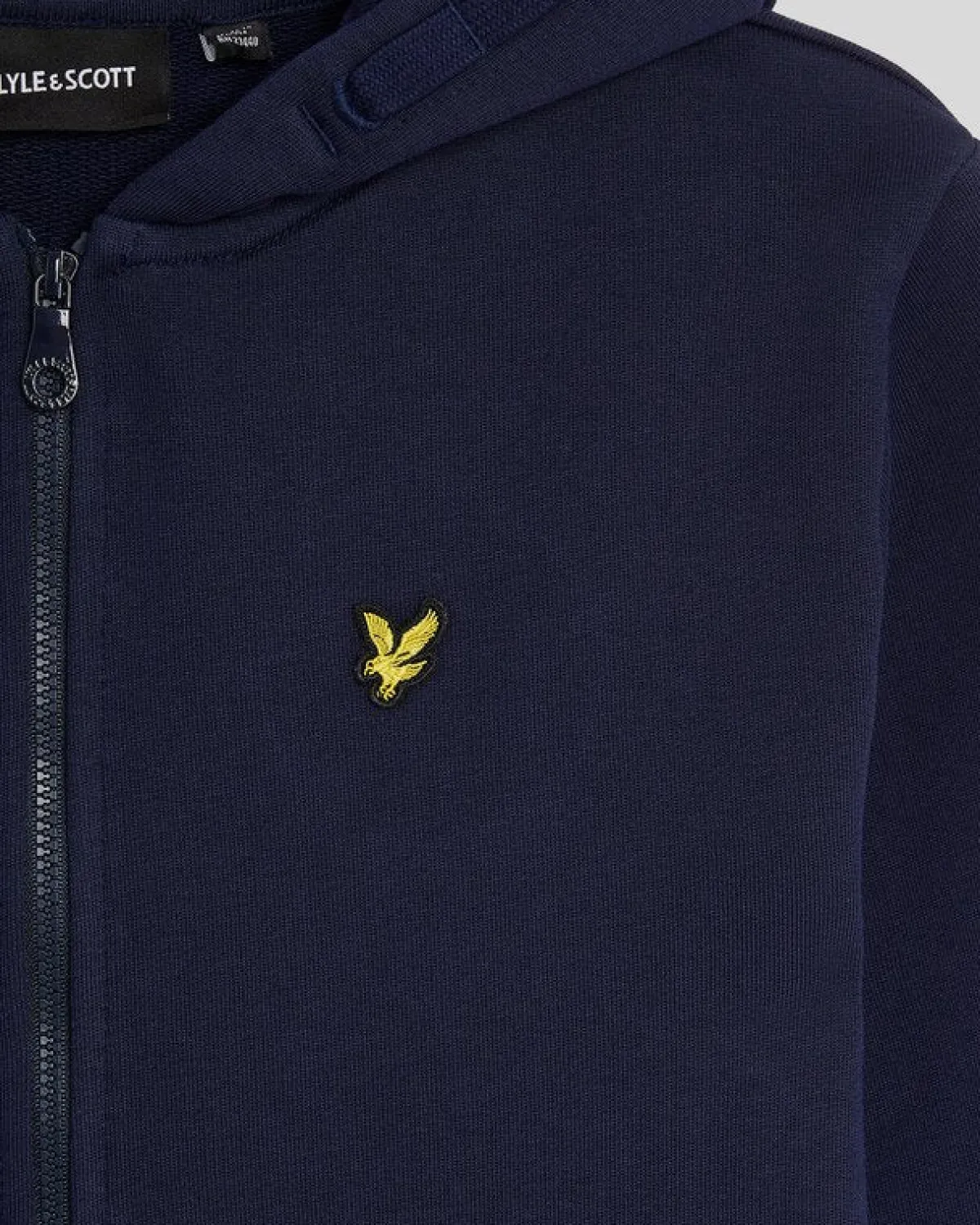 kinder_kapuzenpulli_mit_reiverschluss_3.webp Lyle & Scott Kinder Kapuzenpullover<Kinder Kapuzenpulli mit Reißverschluss Marine