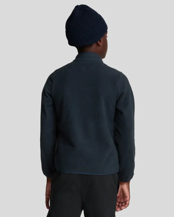 Lyle & Scott Kinder Mäntel & Jacken<Kinder Microfleece Jacke mit Reißverschluss DarkNavy