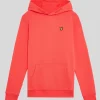 Lyle & Scott Kinder Kapuzenpullover<Kinder Pullover Hoodie RadicalCoral