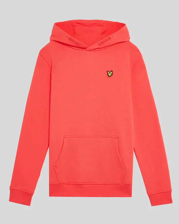 Lyle & Scott Kinder Kapuzenpullover<Kinder Pullover Hoodie RadicalCoral