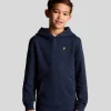 Lyle & Scott Kinder Kapuzenpullover<Kinder Pullover Hoodie Marine