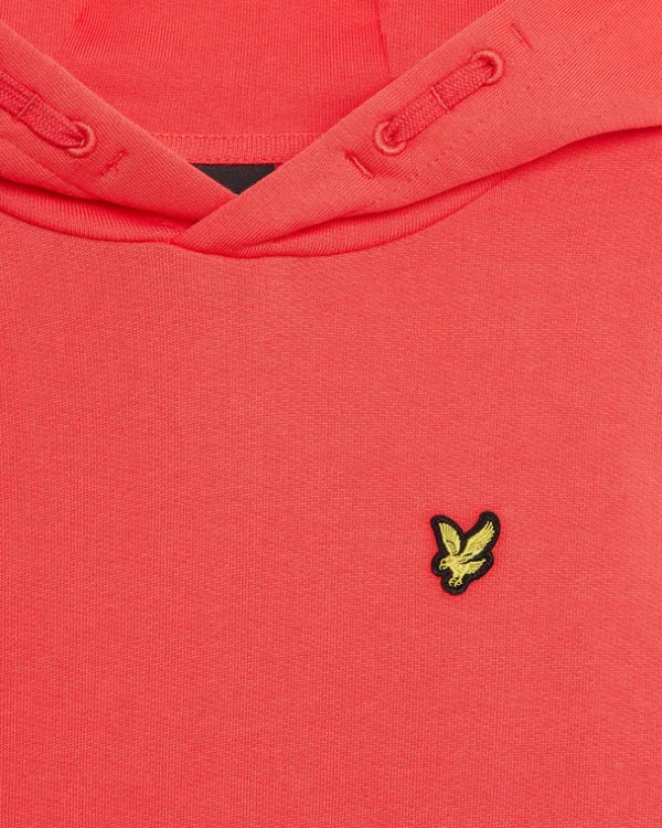 Lyle & Scott Kinder Kapuzenpullover<Kinder Pullover Hoodie RadicalCoral