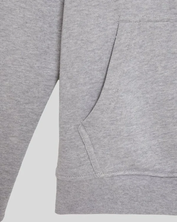 Lyle & Scott Kinder Kapuzenpullover<Kinder Pullover Hoodie HellgraueMergel