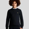 Lyle & Scott Kinder Pullover & Strickwaren<Kinder Pullover mit Rundhalsausschnitt aus Baumwolle DunkleMarine