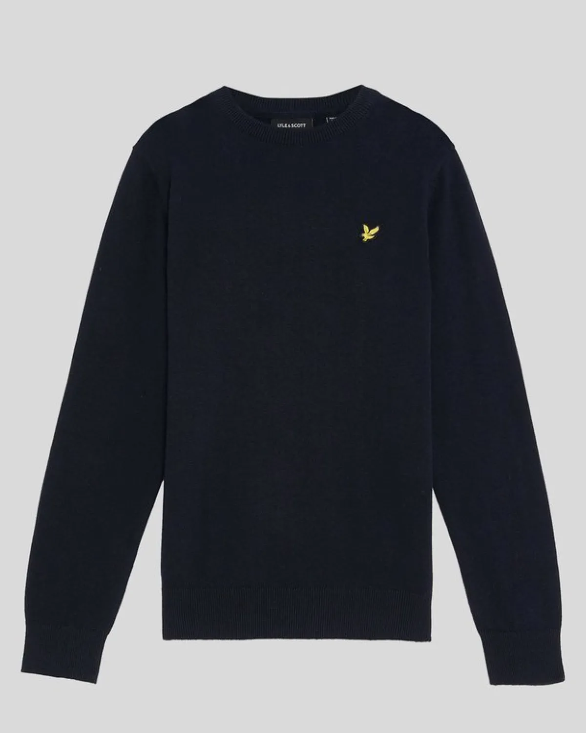 kinder_pullover_mit_rundhalsausschnitt_aus_baumwolle_2.webp Lyle & Scott Kinder Pullover & Strickwaren<Kinder Pullover mit Rundhalsausschnitt aus Baumwolle DunkleMarine