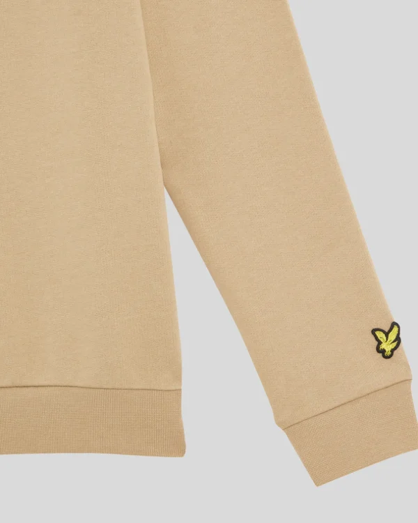 Lyle & Scott Kinder Sweatshirts<Kinder Script Sweatshirt mit Rundhalsausschnitt SandStorm