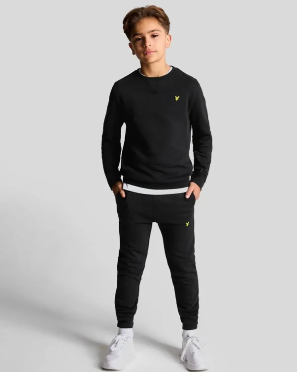 Lyle & Scott Kinder Unterseiten<Kinder Skinny Sweat Pant Pechschwarz