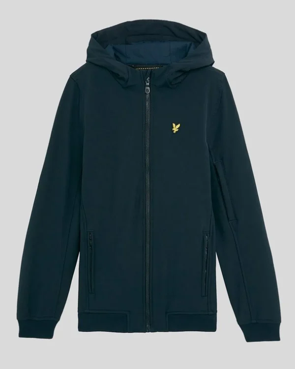 Lyle & Scott Kinder Mäntel & Jacken<Kinder Softshell Jacke mit Kapuze DarkNavy
