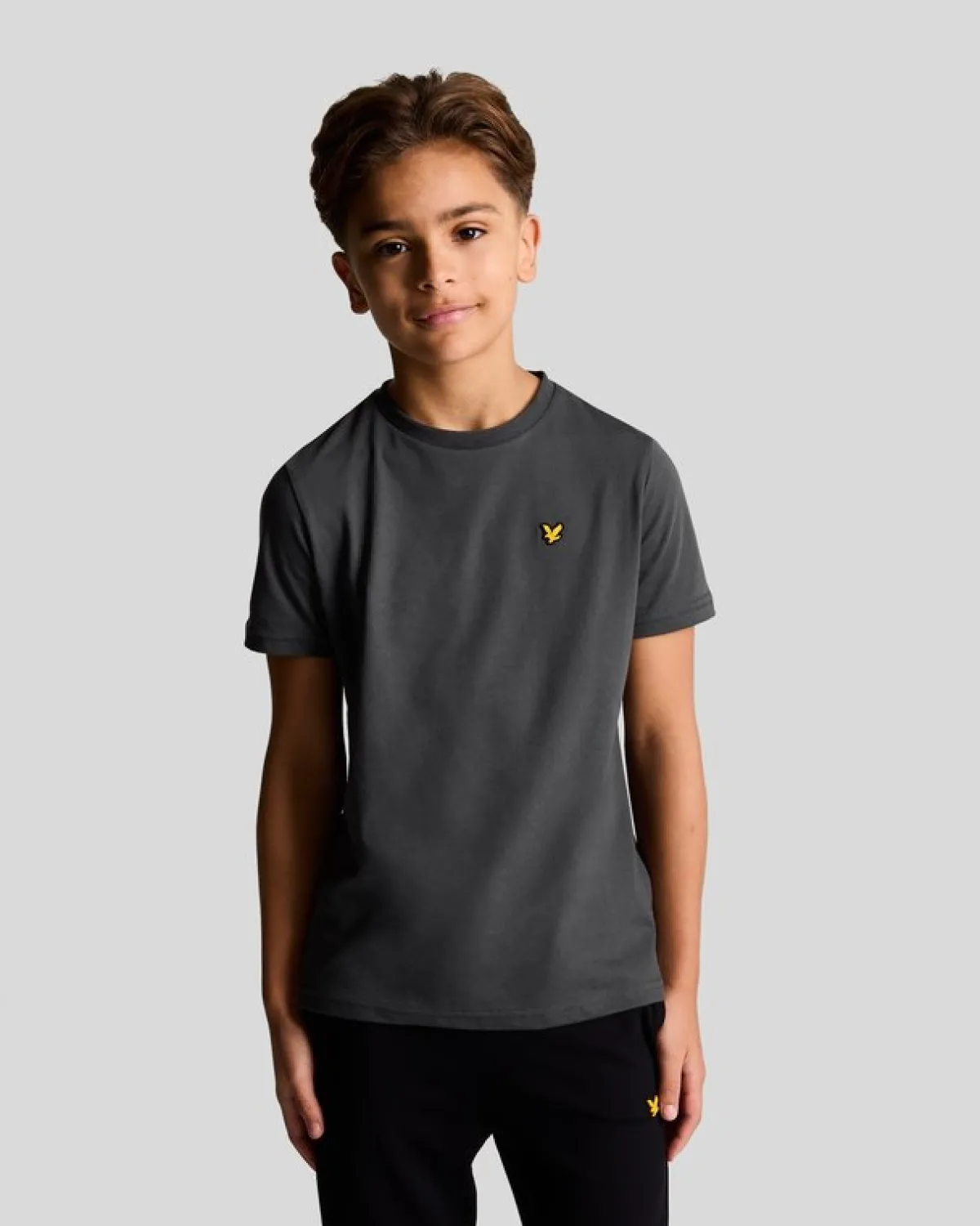 kinder_sporttshirt_0-1.webp Lyle & Scott Kinder Polos & T-shirts<Kinder Sport-T-Shirt Graphit
