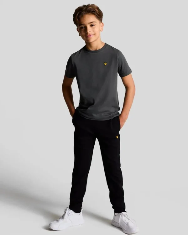 Lyle & Scott Kinder Polos & T-shirts<Kinder Sport-T-Shirt Graphit