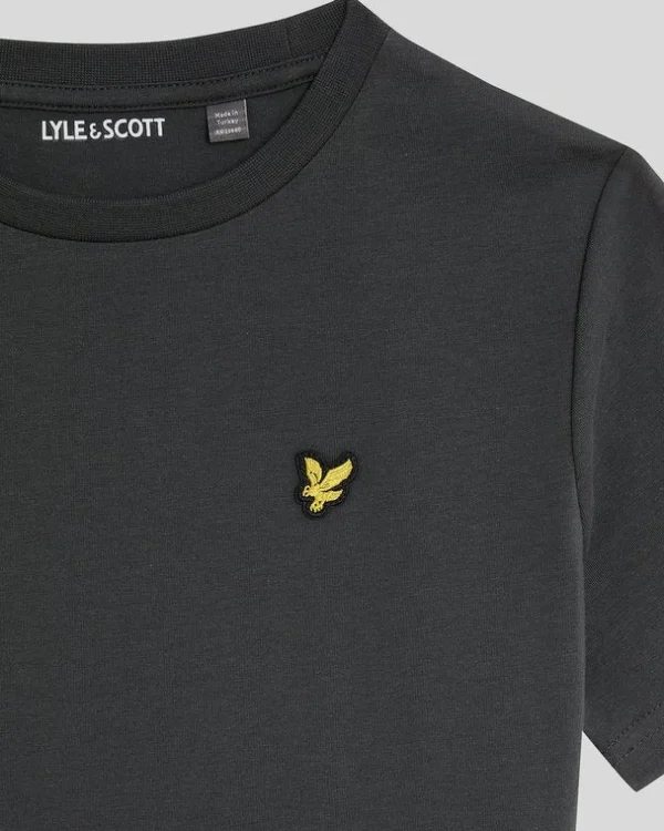 Lyle & Scott Kinder Polos & T-shirts<Kinder Sport-T-Shirt Graphit