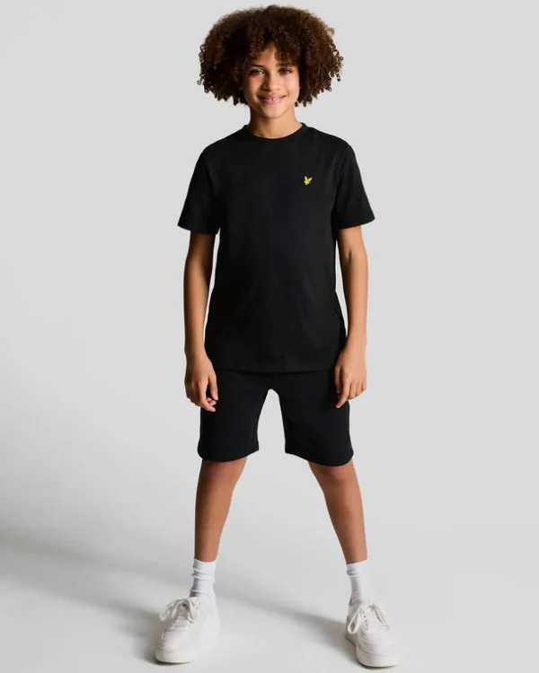 Lyle & Scott Kinder Unterseiten<Kinder Sweat Short Pechschwarz