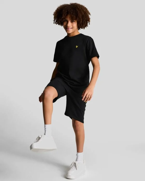 Lyle & Scott Kinder Unterseiten<Kinder Sweat Short Pechschwarz