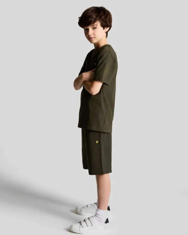 Lyle & Scott Kinder Unterseiten<Kinder Sweat Short Olive