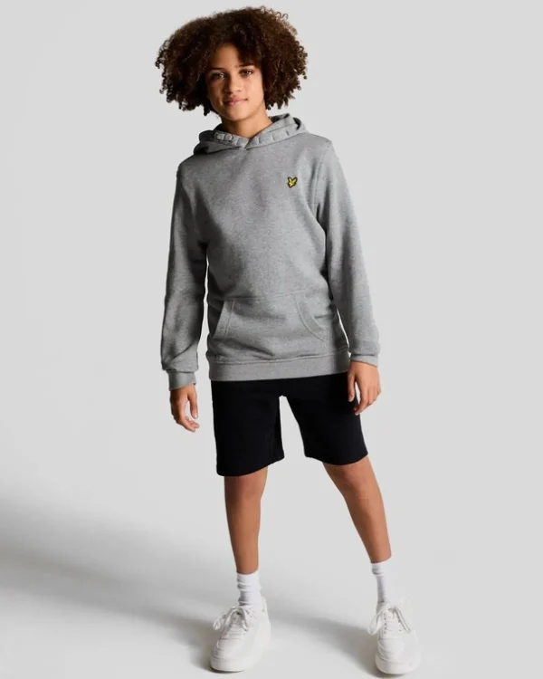 Lyle & Scott Kinder Sweatshirts<Kinder Sweatshirt mit Rundhalsausschnitt HellgraueMergel