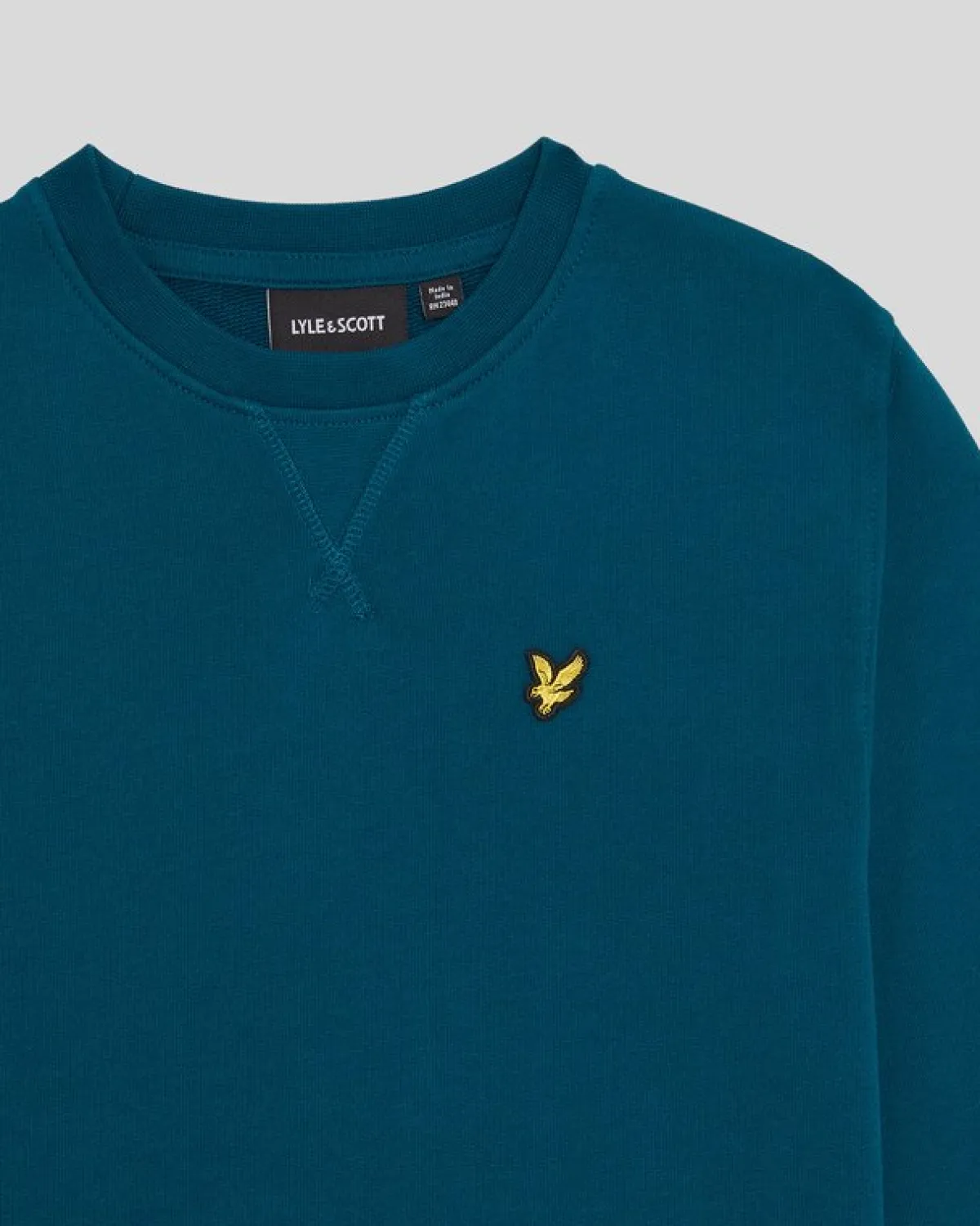 kinder_sweatshirt_mit_rundhalsausschnitt_1.webp Lyle & Scott Kinder Sweatshirts<Kinder Sweatshirt mit Rundhalsausschnitt ApresNavy