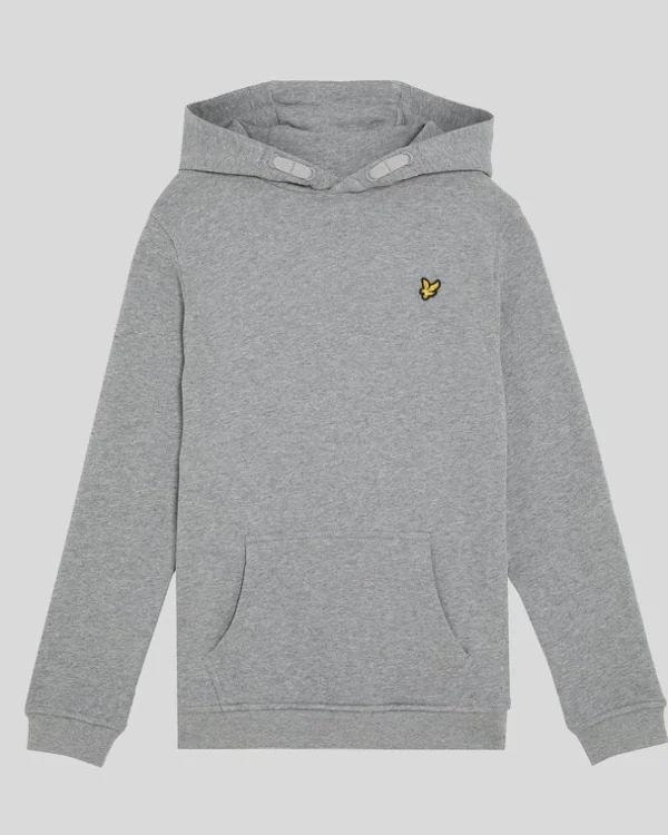 Lyle & Scott Kinder Sweatshirts<Kinder Sweatshirt mit Rundhalsausschnitt HellgraueMergel