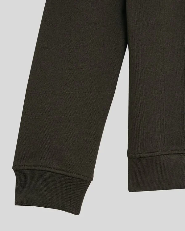Lyle & Scott Kinder Sweatshirts<Kinder Sweatshirt mit Rundhalsausschnitt Olive