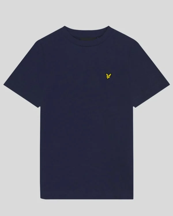 Lyle & Scott Kinder Polos & T-shirts<Kinder T-Shirt einfarbig Marine