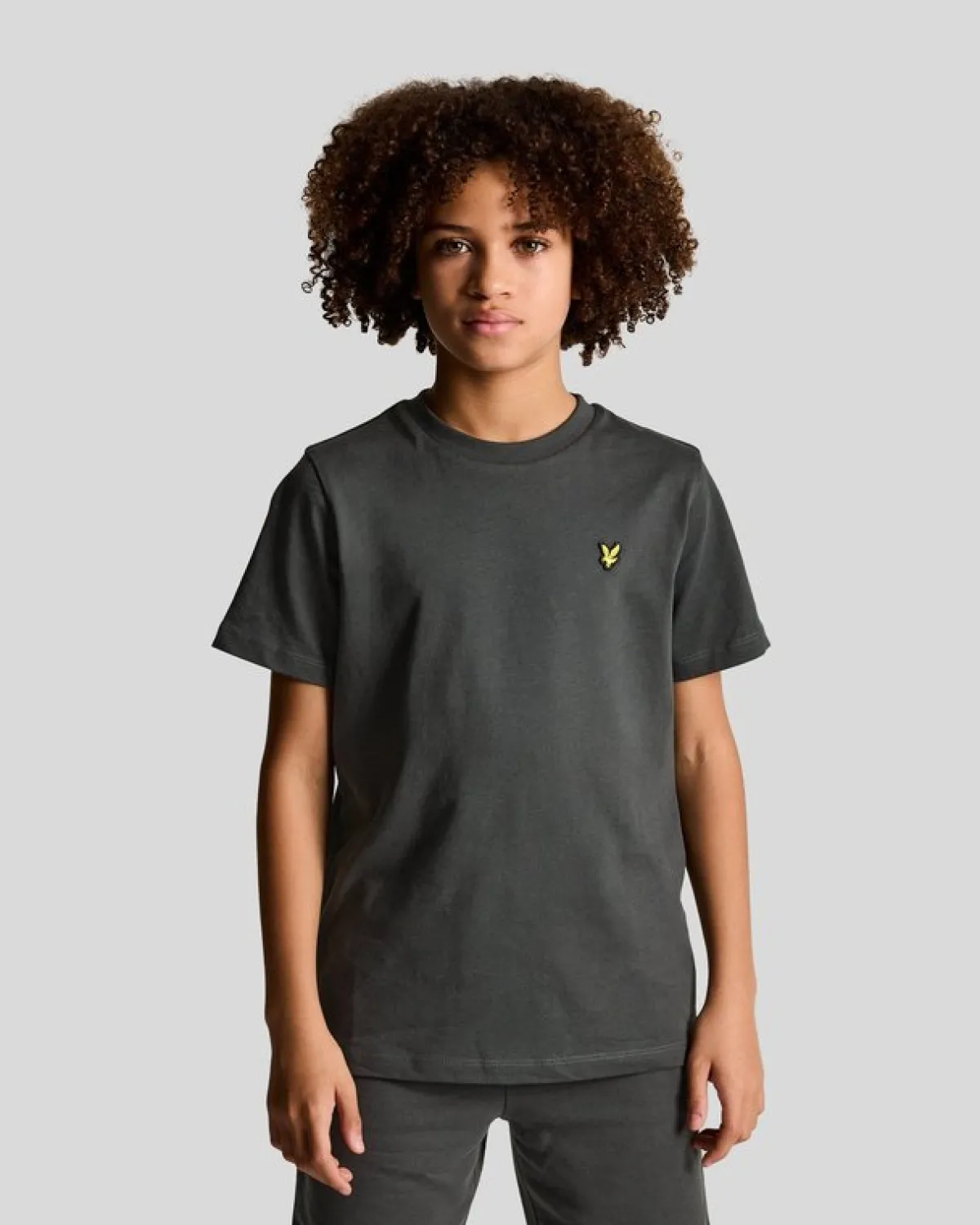 kinder_tshirt_einfarbig_0-7.webp Lyle & Scott Kinder Polos & T-shirts<Kinder T-Shirt einfarbig