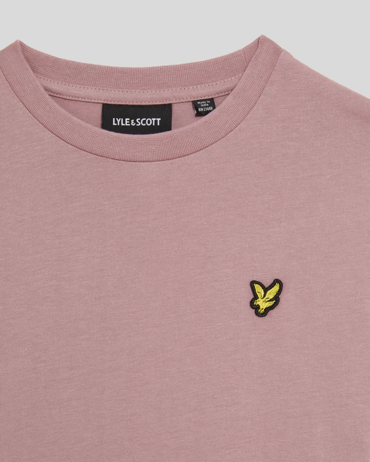 kinder_tshirt_einfarbig_1-5.webp Lyle & Scott Kinder Polos & T-shirts<Kinder T-Shirt einfarbig MountainThistle