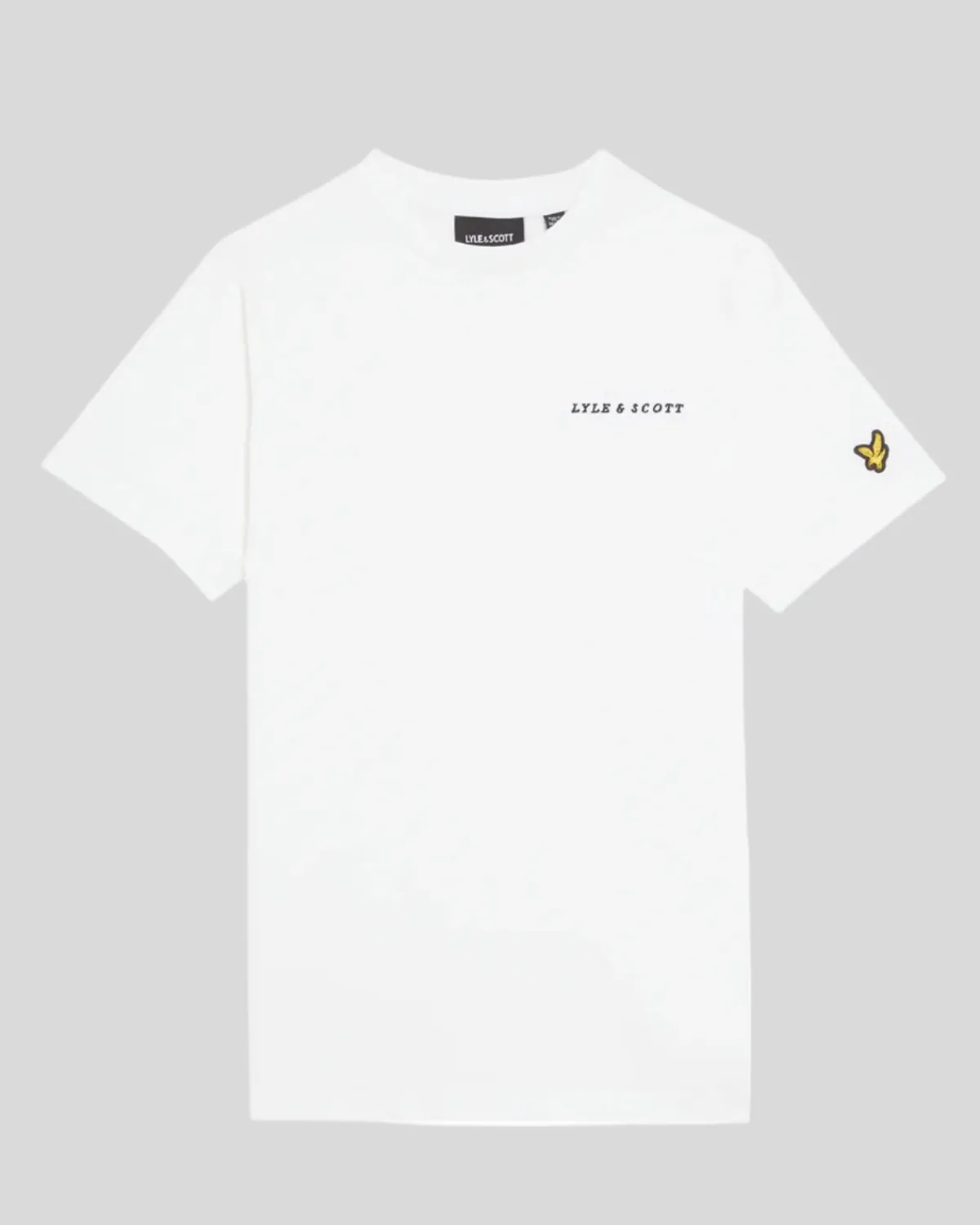kinder_tshirt_mit_gestickter_schrift_0-4.webp Lyle & Scott Kinder Polos & T-shirts<Kinder T-Shirt mit gestickter Schrift White
