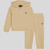 Lyle & Scott Babys & Kleinkinder<Kleinkind Kapuzenpullover & Jogger Set mit Reißverschluss SandStorm