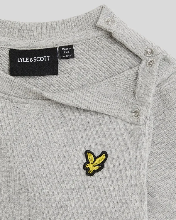 Lyle & Scott Babys & Kleinkinder<Kleinkind Rundhalsausschnitt & Jogger Set LightGreyMarl