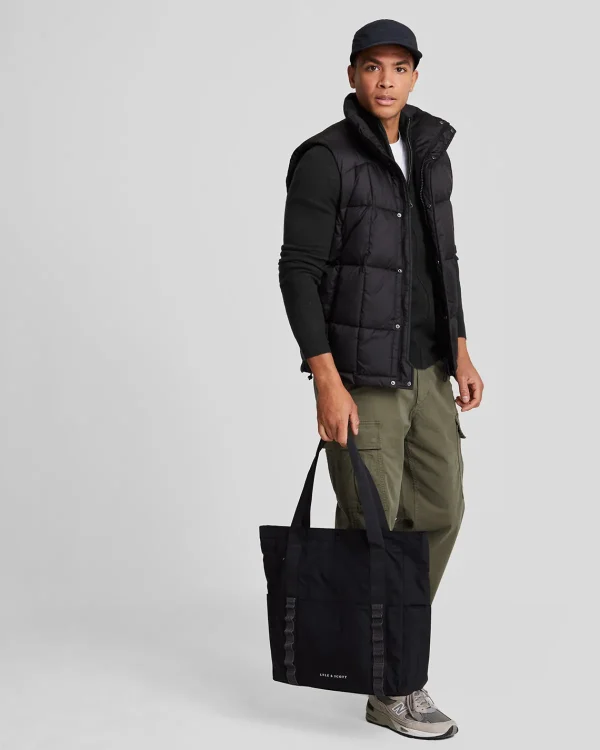 Lyle & Scott Vermächtnis | Pullover & Strickwaren<Lambswool Blend Zip Through Cardigan JetBlackMarl