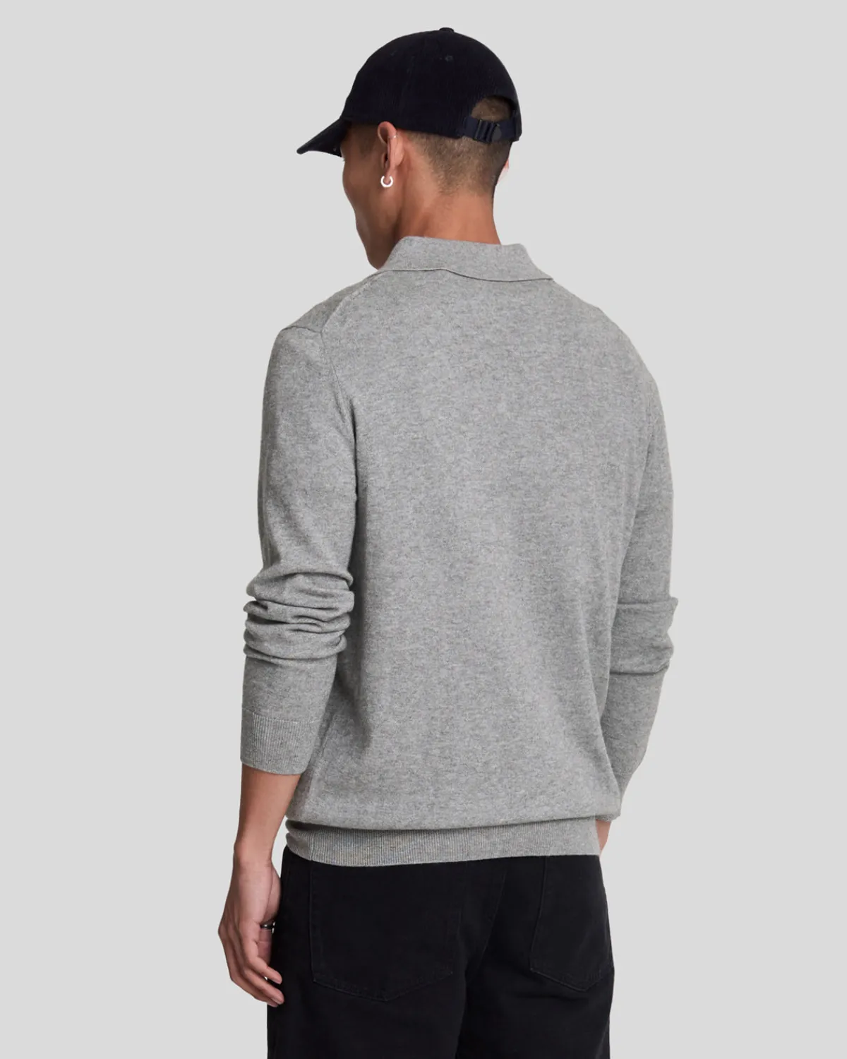 langrmeliges_gestricktes_poloshirt_aus_baumwolle_und_merino_2-1.webp Lyle & Scott Polohemden<Langärmeliges gestricktes Poloshirt aus Baumwolle und Merino MidGreyMarl