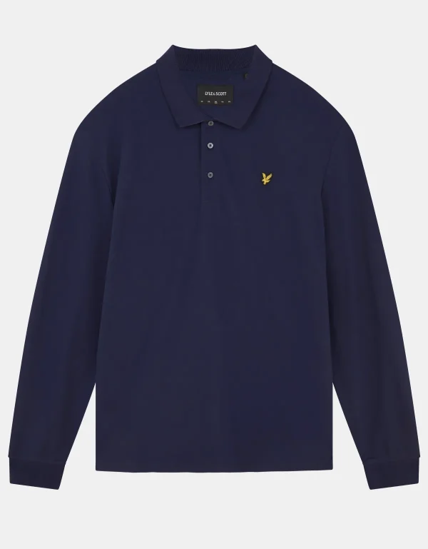 Lyle & Scott Polohemden<Langärmeliges Polohemd Marine
