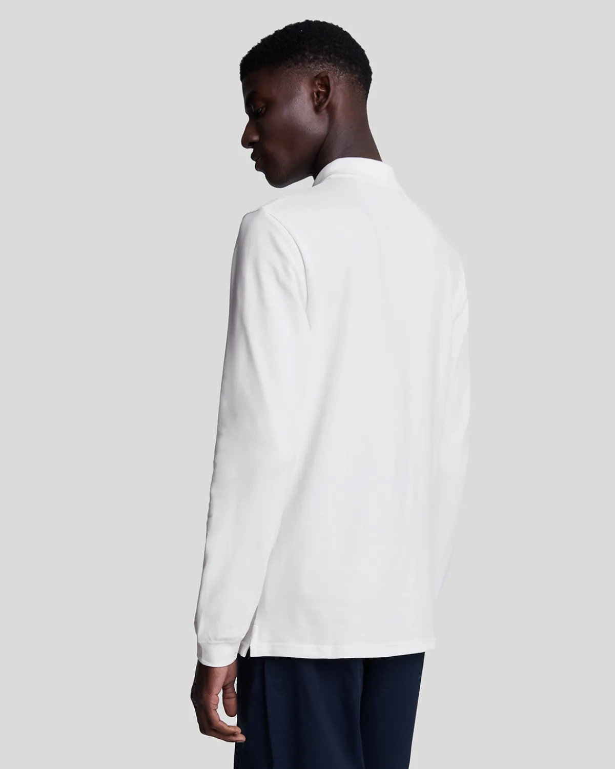 langrmeliges_polohemd_2-1.webp Lyle & Scott Polohemden<Langärmeliges Polohemd Weiss